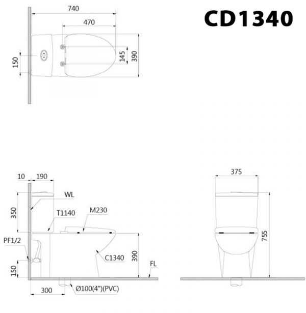 ban ve ki thuat bon cau 2 khoi caesar cd1340 nap em m232